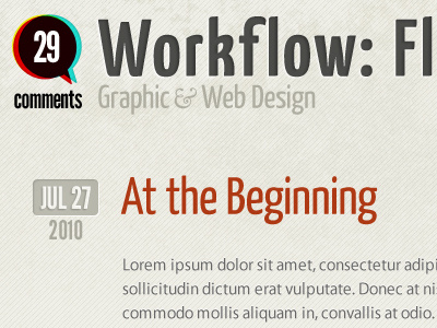 Blog Redesign blog h1 h2 texture web fonts