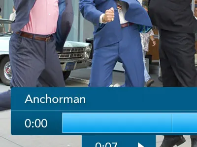 Hey Comcast! LOOK blue cyan dvr gradient interface navigation text ui ux