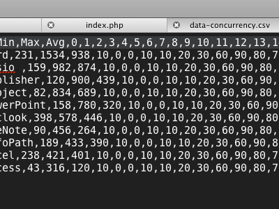 CSV on its way to the front-end coda csv data prototype