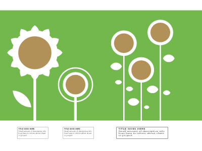 Incubator Wall flowers green