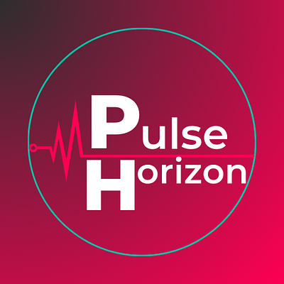 Pulse Horizon graphic design logo
