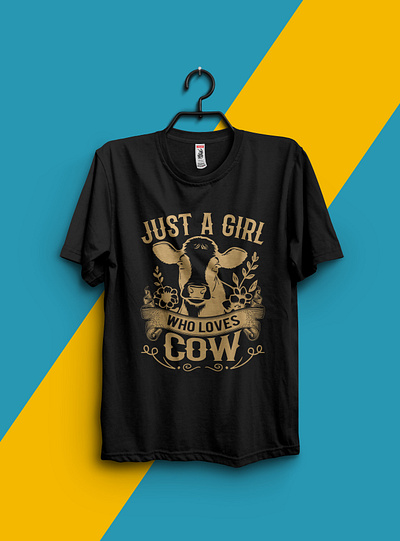 Vintage T shirt Design cow t shirt custom t shirt female t shirt graphic design graphic design portfolio graphic designer graphic designs just a girl lades t shirt nafis fuad pranto pod rockstar graphic t shirt designer t shirt mockup tshirt tshirt design tshirtdesign tshirts unique tshirt vintage t shirt