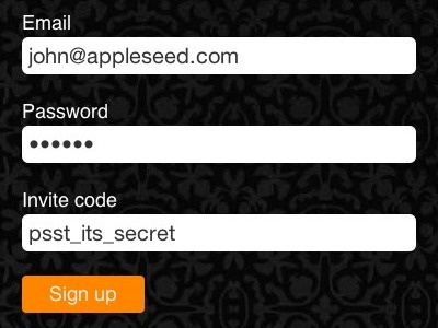 Signup Form signup