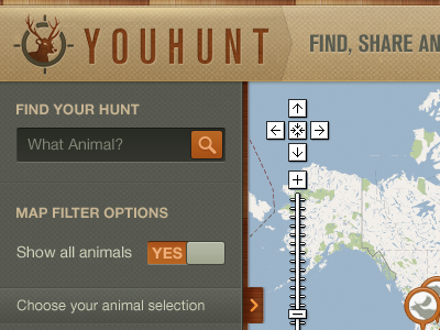 Youhunt filter hunt ui wood