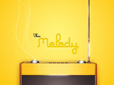 Melody radio type yellow