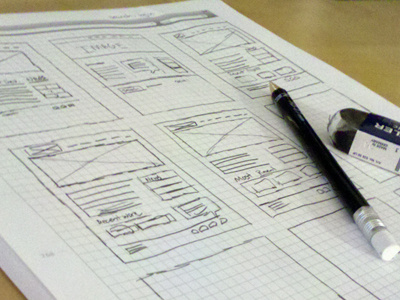 Sketching sketching web design wireframes