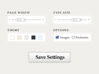 Reading Controls controls form slider