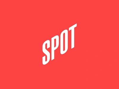 Spot — Logotype brand branding design flat identity logo logomark logos logotype mark minimal vector