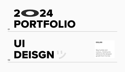 2024 UI Design Portfolio design mobile phone ui ux