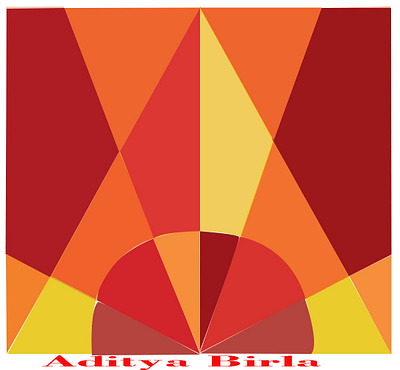 Aditya Birla 3d branding graphic design logo ui