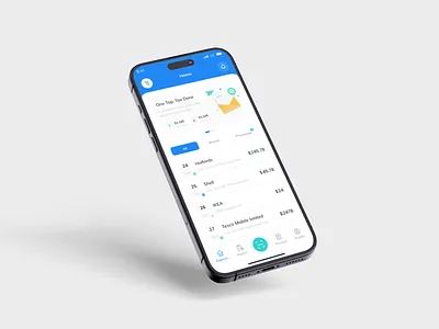 Home Screen - Tax & Expenses Management App app design design ui management app mobile mobile app mobile app design mobile ui tax tax management ui ux