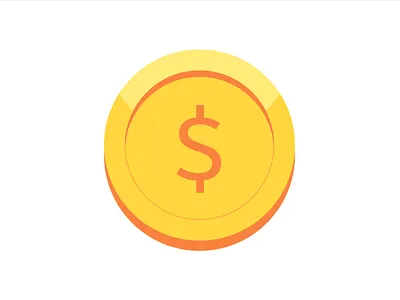 Dollar Icon 3d branding design dollar icon graphic design illustration logo typography ui ux