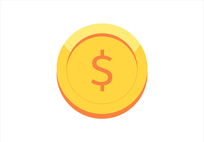 Dollar Icon 3d branding design dollar icon graphic design illustration logo typography ui ux