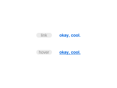 Okay, Cool button link teehee
