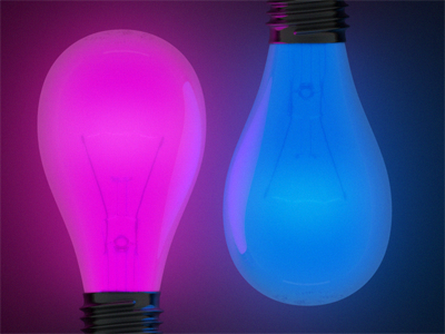 Light Bulbs 2 c4d compositing light