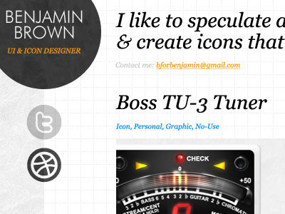 Redesign Possible clean futura gedy rivera icons georgia just had dinner pretty full redesign ultra condensed