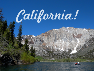 California! again california convict lake sorry