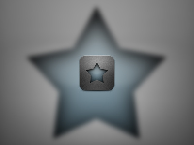 Tagalicious app dark icon star