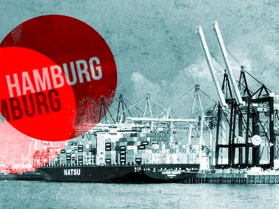 HAMBURG hamburg old vintage welcome
