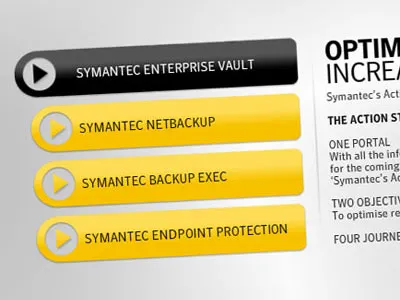 Flash Buttons black button flash rollover yellow