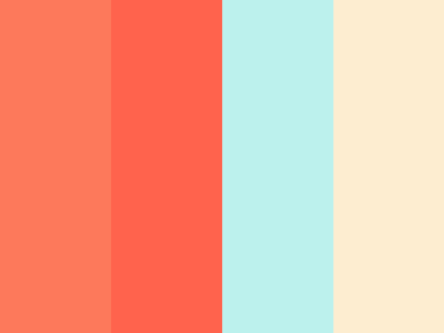 Aprons + sewn goods - colour palette idea blue color red