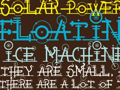 Snipple Font Specimen specimen type