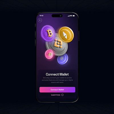 NFT MARKETPLACE MOBILE APP crypto figma mobile app nft web 3