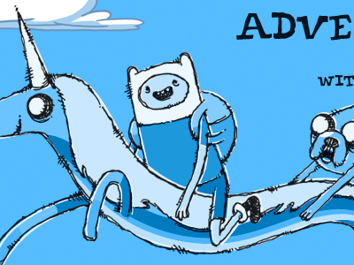 a.t. menu concept2. [detail.] adventure time cartoon network design dvd finn illustration jake menu