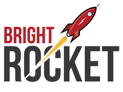 Final - Bright Rocket Logo logo retro rocket science fiction scifi