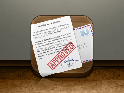 Preview 2 document icon ios mail signature stamp