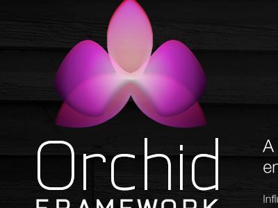 Concept logo for a new framework icon logo