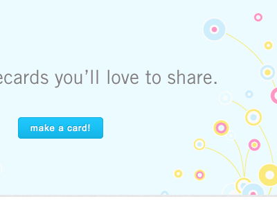 card karma homepage fun playful underdesign