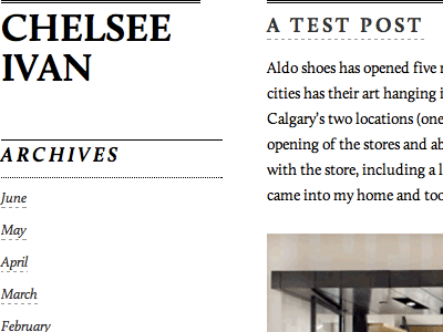 New Blog Theme blog css theme typography