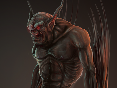 Nocturnus bat creature design fantasy horror