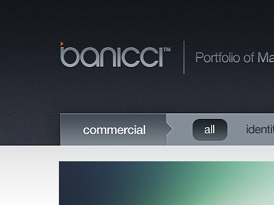 2011 Portfolio 2011 header logo navigation portfolio ui