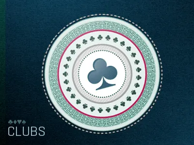 Suits: CLUBS blue button collection geogrotesque green illustrator pink suit suits symbol vector