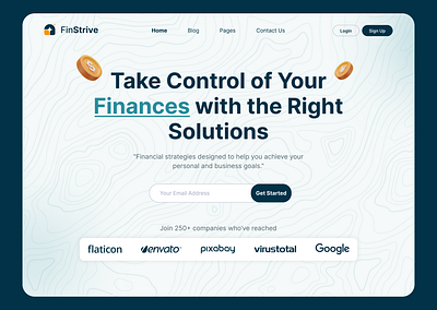 Finance Web Design branding design figma finance green ui ux web website