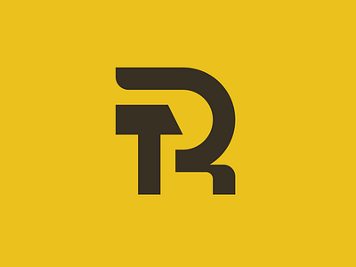 Modern Letter R Hammer (Logo For Sale) brand company hammer letter lettermark logo modern r simple