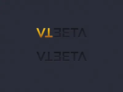 v1beta brand dark logo website