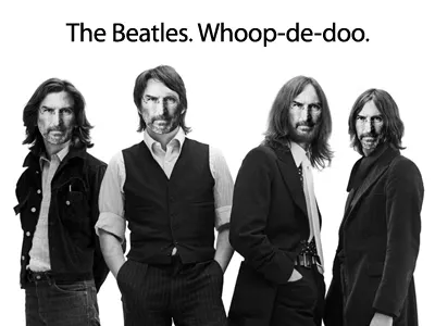 Beatles apple beatles myriad pro steve jobs