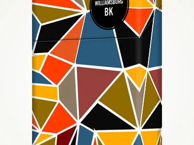 Hard Packs: Camel, Williamsburg, BK hard packs packaging