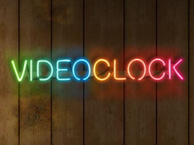 VideoClock logo logo vector