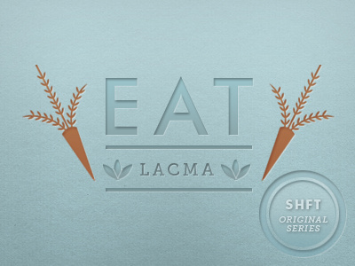 EAT LACMA carrot illustration lacma shft title yoursroxanne