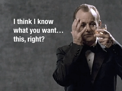 Suntory Time bill murray bmad rebound suntory time