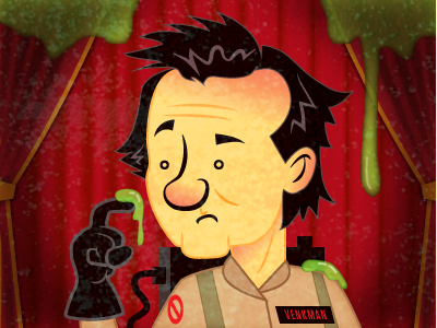 Venkman! bill bill murray appreciation day bmad ghostbusters murray slime