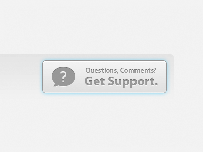 Questions and Comments button support taylor carrigan web design