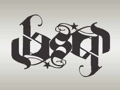Total Sanity Loss Amalgram ambigram blackletter rebound sanity loss