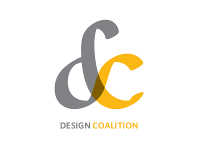 Design Coalition Mark Round Two ampersand coalition design logo