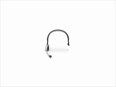 Unused - Support contact headset icon support