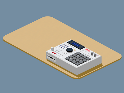 MPC2000XL 3d graphic design